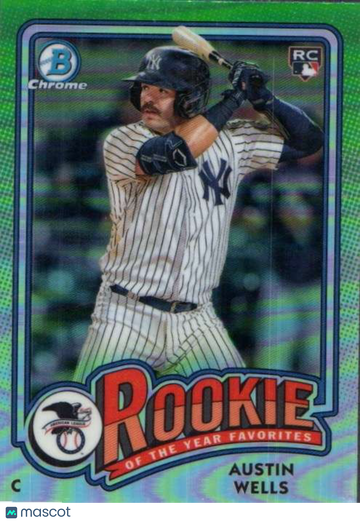 2024 Bowman - Rookie of the Year Favorites Austin Wells #ROY-2