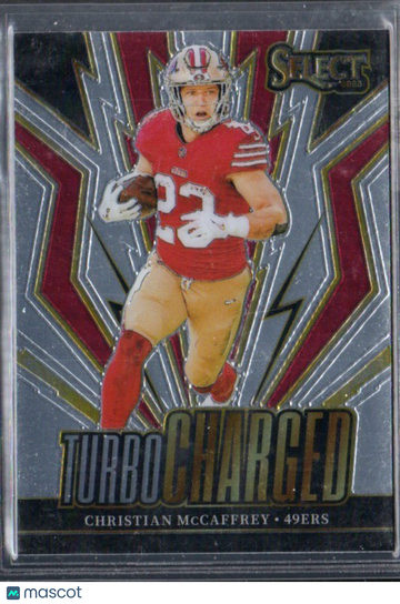 2023 Panini Select Christian McCaffrey #TUR-CMC Turbocharged
