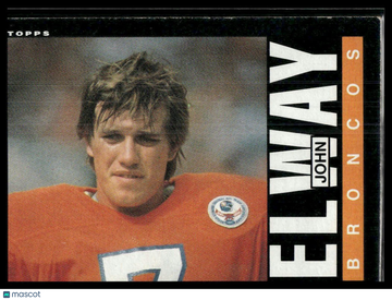 1985 Topps John Elway #238