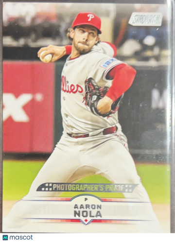 2025 Topps Stadium Club Aaron Nola #145 Photographer's Proof