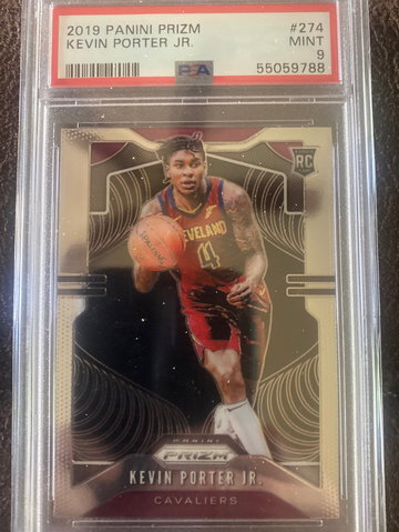 Kevin Porter 2019 Prizm PSA 9