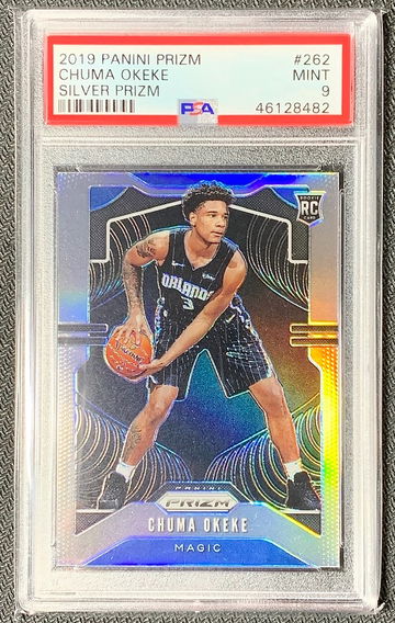 Chuma Okeke 2019-20 Panini Prizm Silver #262 PSA 9 (46128482)