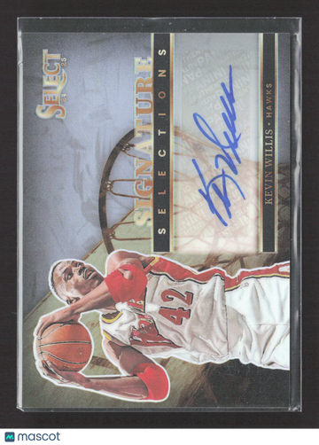 2025 Panini Select Prizm Signature Selections Kevin Willis #SS-WIL Auto