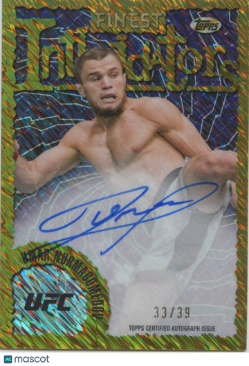 2024 Topps Finest Umar Nurmagomedov Topps