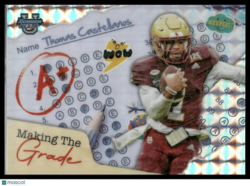 2024 Bowman University Best Thomas Castellanos #MG-15 Making the Grade Geometric Refractor