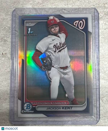 2024 Bowman Draft - Chrome Refractor Jackson Kent #BDC-174