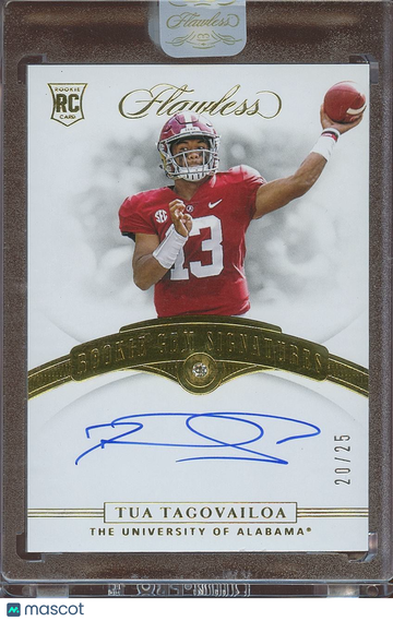2020 Tua Tagovailoa Diamond Rookie Panini Authentic