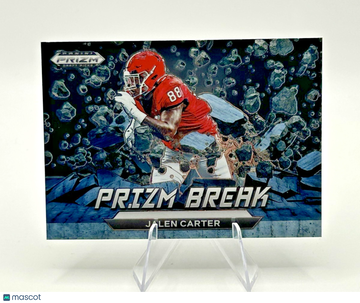 2023 Panini Prizm Draft Picks Jalen Carter #PB-17 Prizm Rookie Insert