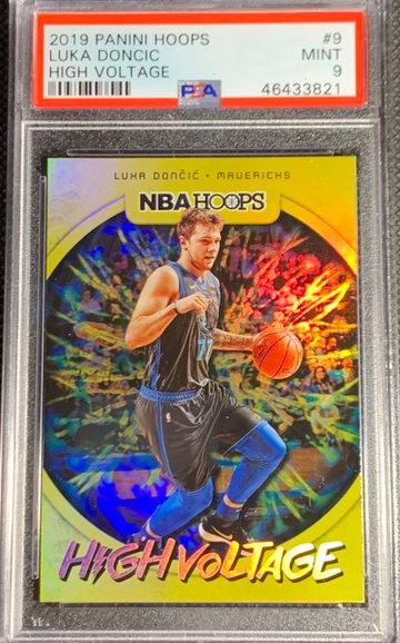2019 Hoops Luka Doncic High Voltage
