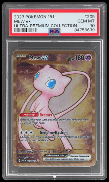 2023 Pokemon Scarlet And Violet 151 Mew EX Ultra Premium Collection PSA 10