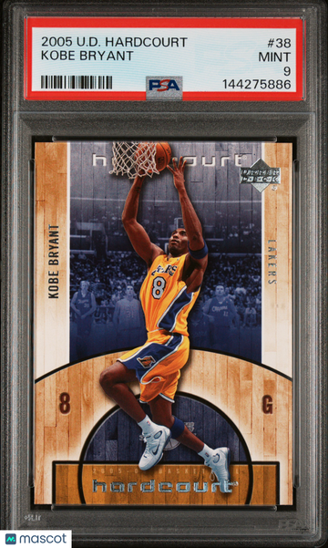 2005 Upper Deck Hardcourt Kobe Bryant #38 PSA 9