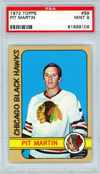1972 Topps Pit Martin #99 PSA 9 P1276