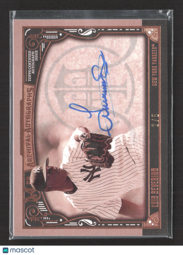 2016 Topps Museum Collection Archival Autographs Luis Severino #AA-LS /5