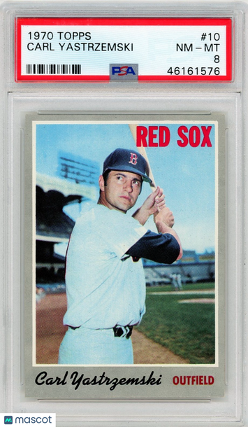 1970 Topps Carl Yastrzemski #10 PSA 8
