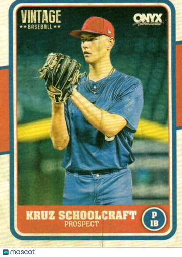 2025 Onyx Vintage Kruz Schoolcraft #OVKRSC