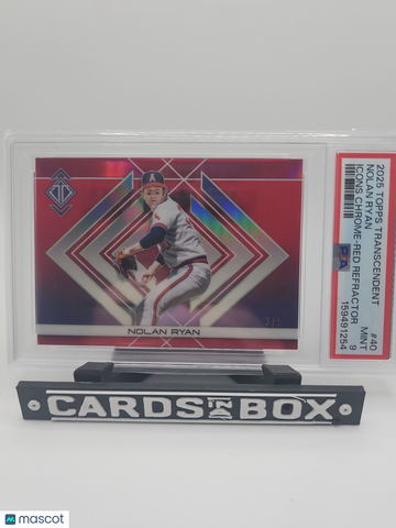 2025 Topps Transcendent Nolan Ryan #40 Red Refractor PSA 9 Topps
