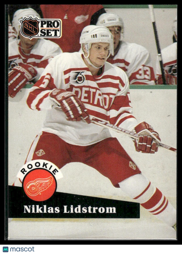 1991-92 Pro Set Nicklas Lidstrom #531 RC