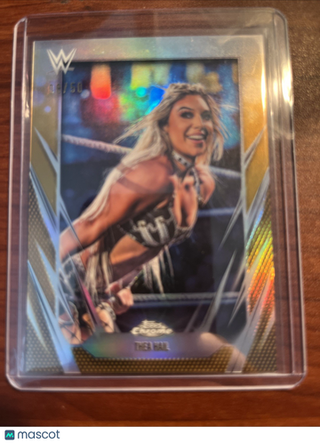 2026 Topps Chrome WWE Thea Hail #183 Gold Refractor Parallel/Variety