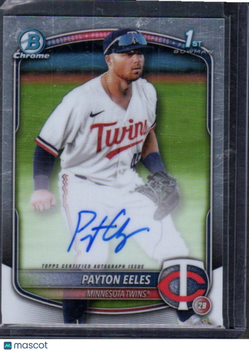 2025 Bowman Payton Eeles #CPA-PE Chrome Prospects Autographs AU