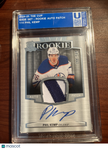 2024 Upper Deck Phil Kemp #114 Patch Rookie Upper Deck