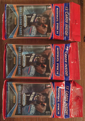 2019-20 Prizm Basketball Cello Pack (3)