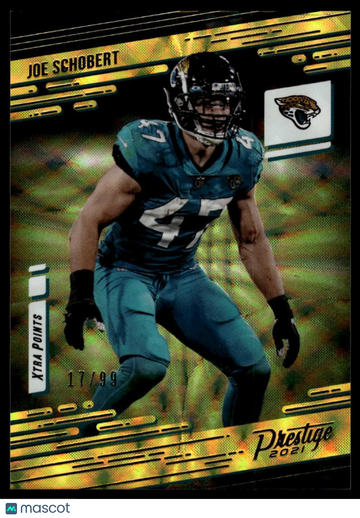 2021 Panini Prestige Joe Schobert #131 Xtra Points Gold SN