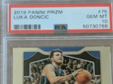 2019 Panini Prizm Luka Doncic #75 Parallel PSA 10