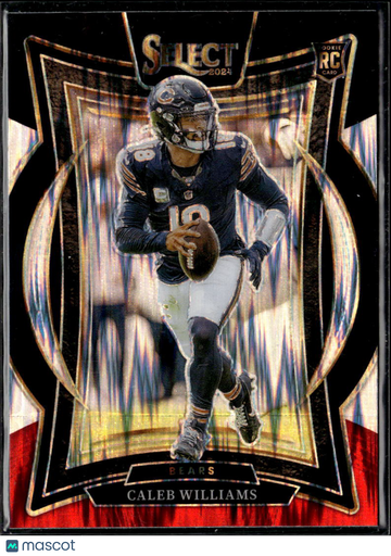 Caleb Williams 2025 Panini Select Football Concourse RC Chicago Bears