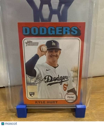 2024 Topps Heritage - Mini (High Numbers) Kyle Hurt #609