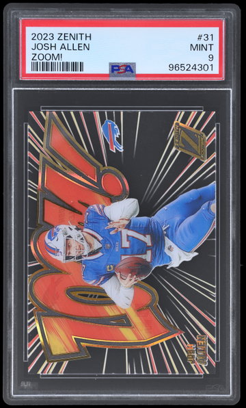 2023 Zenith Josh Allen Zoom! PSA 9