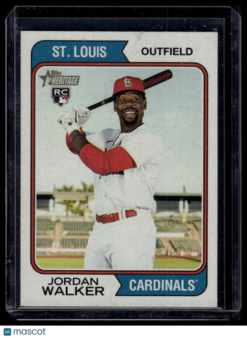 2023 Topps Heritage Jordan Walker #35b