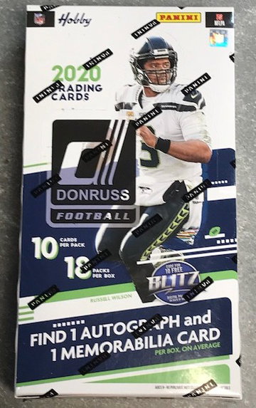 2020 Panini Donruss Football Hobby