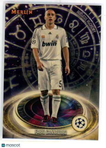 2024 Topps Merlin Ageless Alchemy Fabio Cannavaro #AA-3 SuperFractor