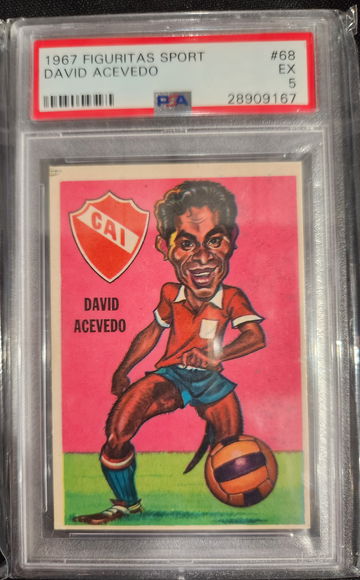 David Acevedo 1967 Figuritas Sport #68
