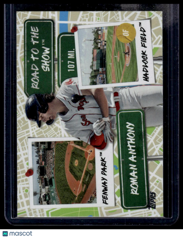 2024 Topps Pro Debut Roman Anthony #RTTS-3 Road to the Show