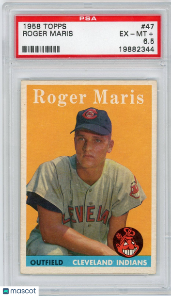 1958 Topps Roger Maris #47 PSA 6.5