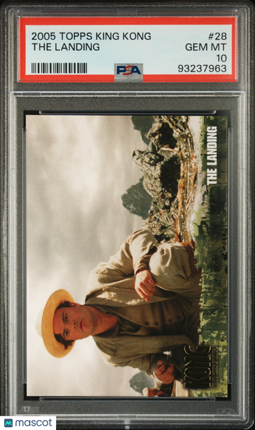 2005 Topps King Kong Jack Black ROOKIE #28 PSA 10