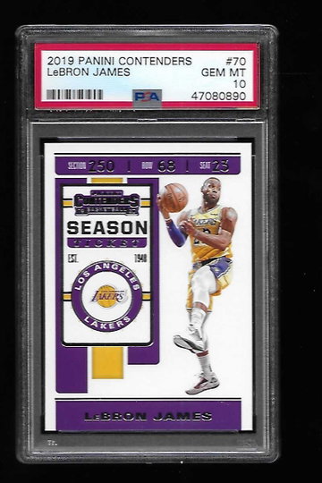2019 Panini Contenders Lebron James