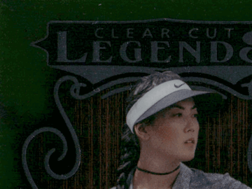 2026 Upper Deck Golf Clear Cut Legends Michelle Wie West #CCL-4 SSP