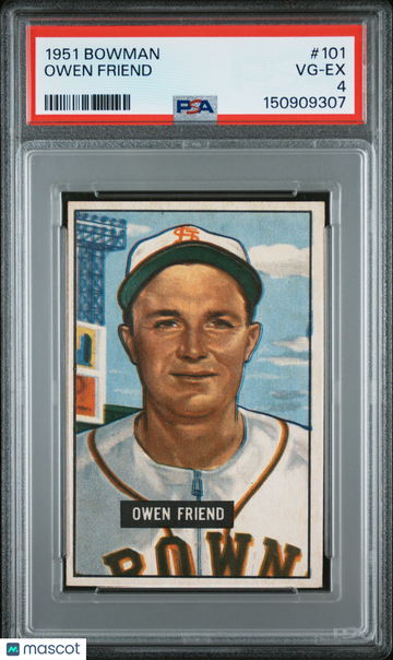 1951 Bowman Owen Friend #101 PSA 4