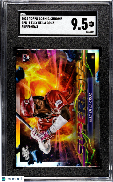 2024 Topps Cosmic Chrome Elly De La Cruz #SPN-1 Supernova SGC 9.5