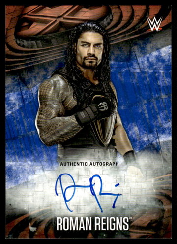 2017 Topps Roman Reigns /50 Auto