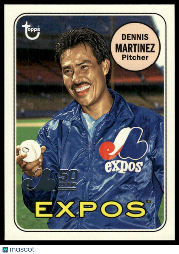 2019 Topps Archives Dennis Martinez #MTL-DM