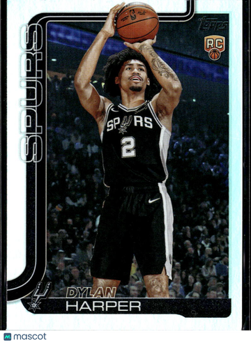 Dylan Harper 2025 Topps Flagship RC San Antonio Spurs