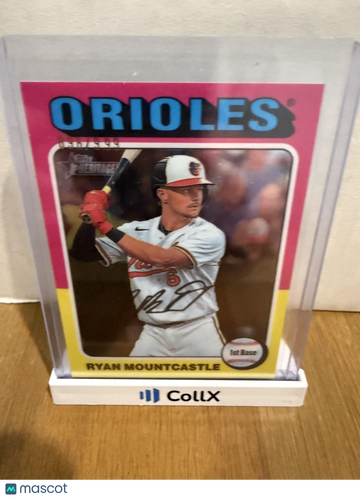 2024 Topps Heritage Ryan Mountcastle #338 Chrome SN