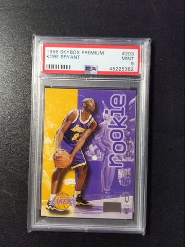 1996 Skybox Premium #203 KOBE BRYANT PSA9