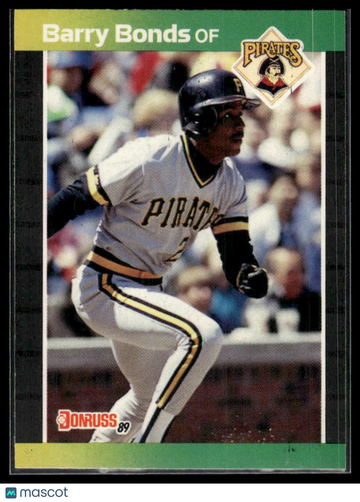 1989 Donruss Barry Bonds #92