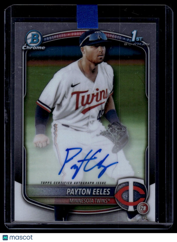 2025 Bowman Payton Eeles #CPA-PE Chrome Prospect Autographs AU