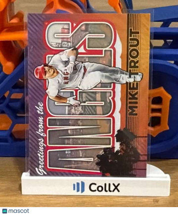 2022 Topps Archives - Topps Postcards Mike Trout #PC-1