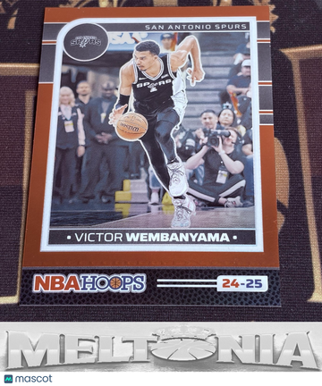 2024-25 Hoops Victor Wembanyama #165 Premium Prizms Red SN